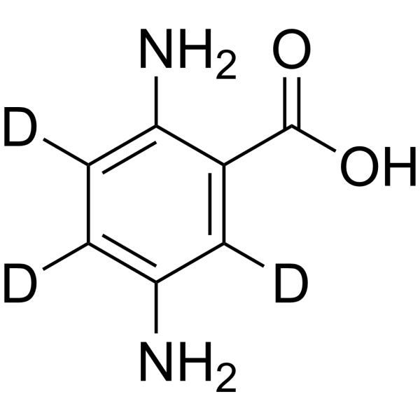 2,5-Diaminobenzoic acid-d3